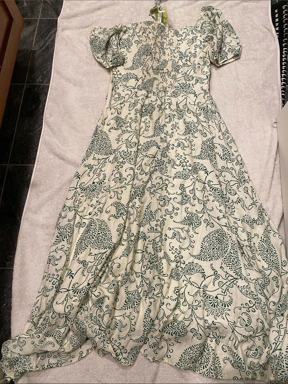 NWT Vestry Floral Midi Dress XS (L) - Picture 9 of 13
